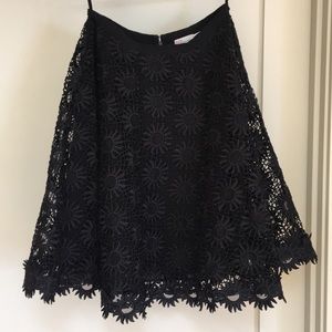 Red Valentino full black skirt
